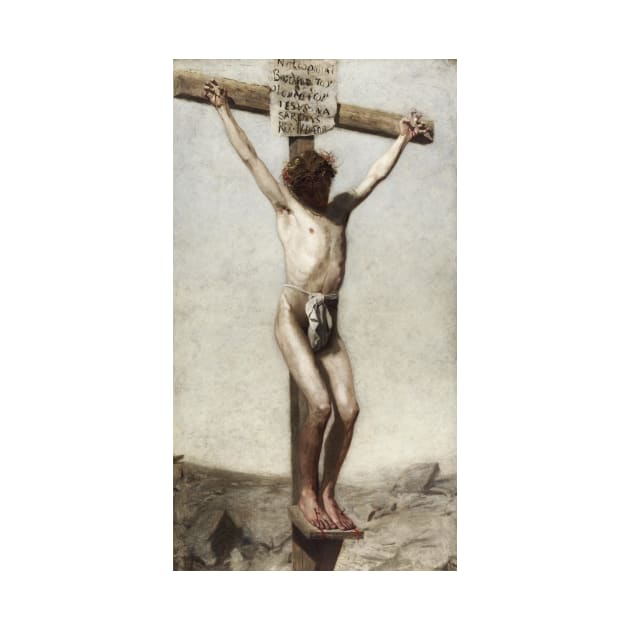 The Crucifixion by Thomas Eakins by Classic Art Stall