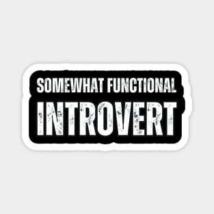 Somewhat Functional Introvert Magnet