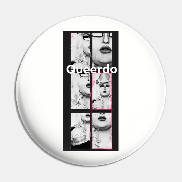 Giganta Smalls Queerdo black and white Pin by quirkle5