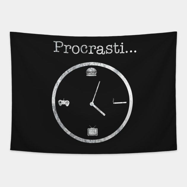 Procrastination Tapestry by dn1ce25