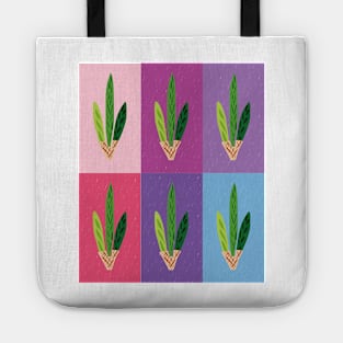 Lulav - Warm Pastels Pop Art Grid Tote