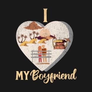I love my boyfriend, my partner T-Shirt