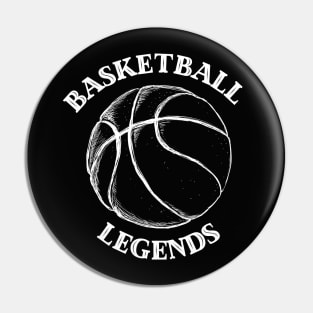 Print for the one who is ready to become a basketball legend Pin