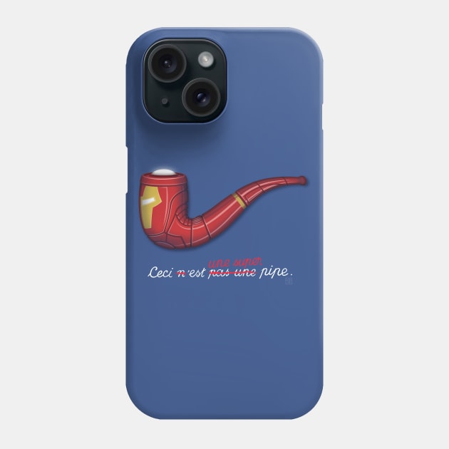 Iron super pipe Phone Case by BITICOL