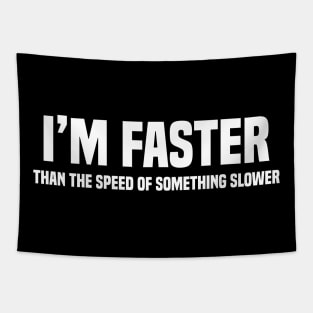 I'm Faster Than The Speed Of Something Slower Tapestry