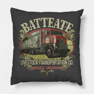 Batteate Livestock Transportation Co. 1935 Pillow