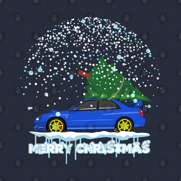 SUBARU CHRISTMAS Subaru TShirt TeePublic