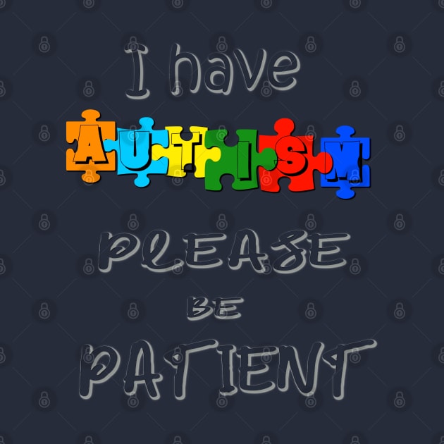 Autism Please Be Patient Puzzle by KZK101