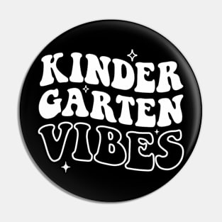 Kindergarten Vibes Back To School Teacher Girls Boys Pin