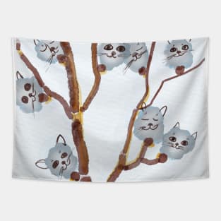 willbo cats Tapestry