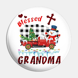 Blessed Grandma Pin