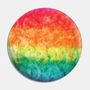 Colorful Tie Dye Pattern Hippie Gift Pin