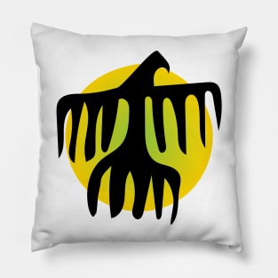 Thunderbird Binesi Indigenous Ojibwe WAWEZHI CANADA Pillow