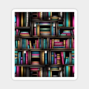 Colorful Library Magnet