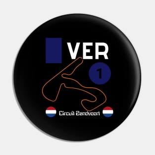 Max Verstappen, Circuit Zandvoort, DUTCH GRAND PRIX, formula 1 Pin