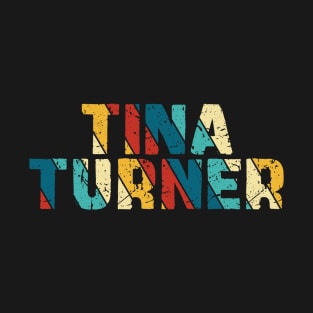 Retro Color - Tina Turner T-Shirt