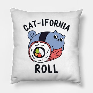 Cat-ifornia Roll Pillow
