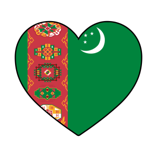 Heart - Turkmenistan T-Shirt