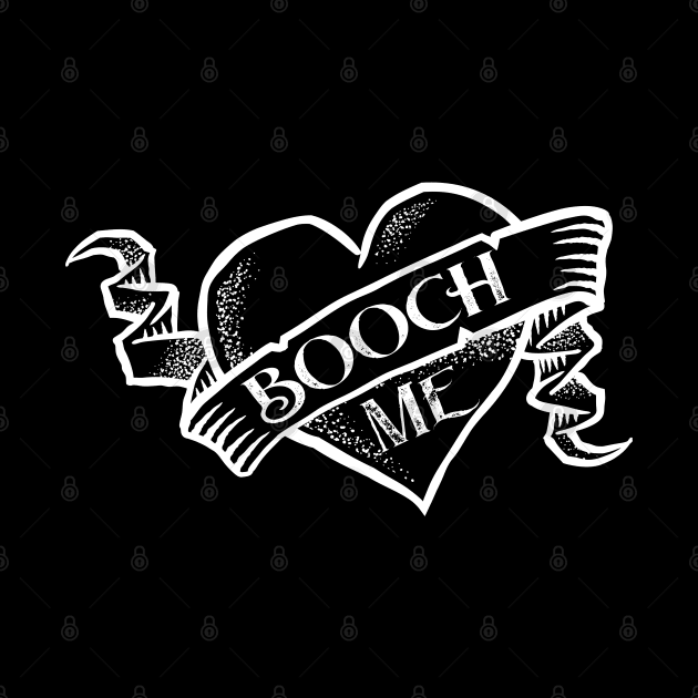 Booch Me Tattoo Heart by Jitterfly