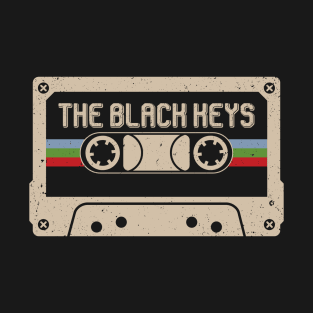 Personalized The Black Keys Name Birthday Vintage Cassette Tape T-Shirt