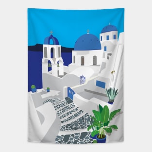 Santorini Tapestry