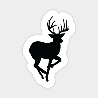 Black Deer Graphic Magnet