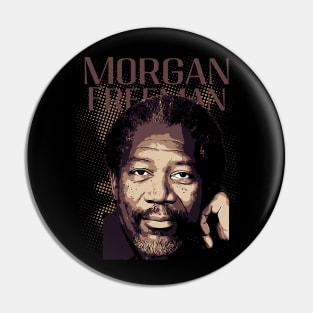 Morgan Freeman Pin