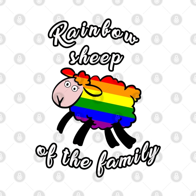 Rainbow Sheep by valentinahramov