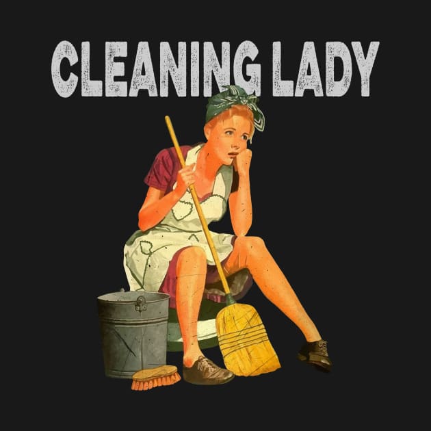 Vintage Cleaning Lady by norules