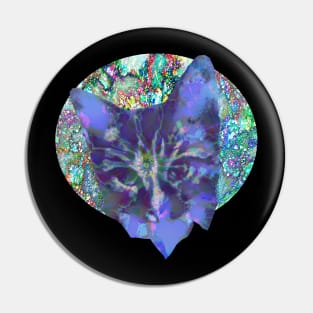 mystical cat Pin