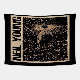 Retro Young Music Tapestry