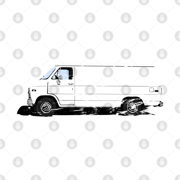 Retro Kidnapper Van by ilrokery