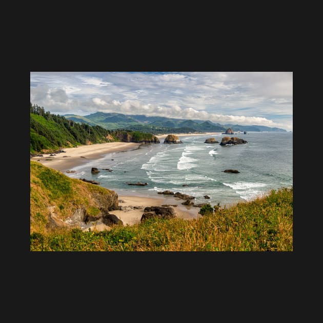 Cannon Beach view from Ecola Point by iansmissenphoto