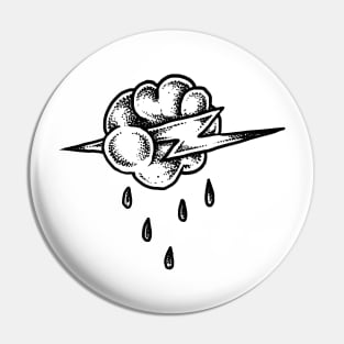 Thunder rain Pin