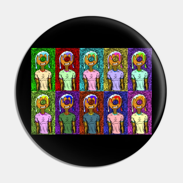 Donut Men Pin by ArtsWorX719