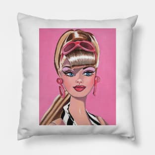 Summer Barbie Pillow