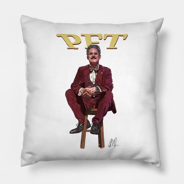 Paul F Tompkins: PFT Pillow by 51Deesigns