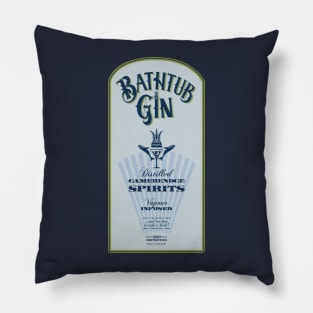 Bathtub Gin Pillow