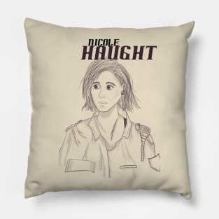 Nicole Haught/Officer Haught Pillow