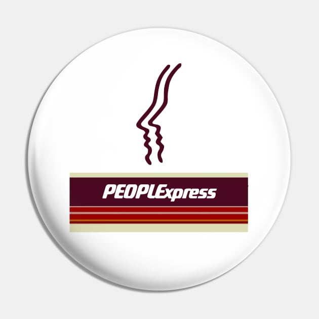 People Express Airlines Pin by fiercewoman101