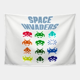 Space Invaders Tapestry