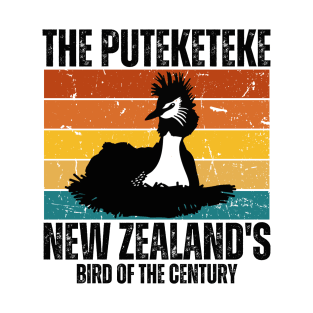 The Puteketeke - Bird of the Century T-Shirt