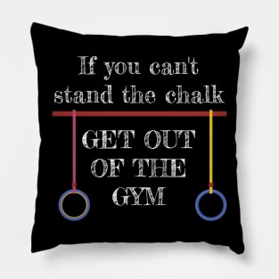 If you cant stand the Chalk Gymnastic and Acrobatic Gymnast Pillow