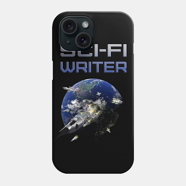 Sci-Fi Writer Author Phone Case by macdonaldcreativestudios