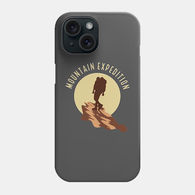 Mountain Expedition Phone Case by Folkbone