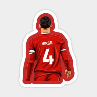 Virgil Van Dijk Magnet