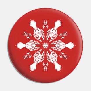 Krista's Angel Snowflake 3 Pin