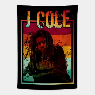 J Cole | retro poster Tapestry