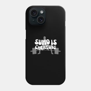 Sumo is cheating Phone Case