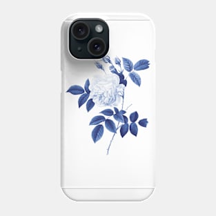 Blue botanic II Phone Case